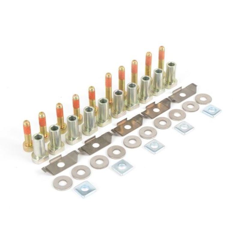 BRB Hardware - Brembo PISTA D-Bobbin Semi-Floating 8mm Flange 10 Hole Mounting Disc Hardware Pack