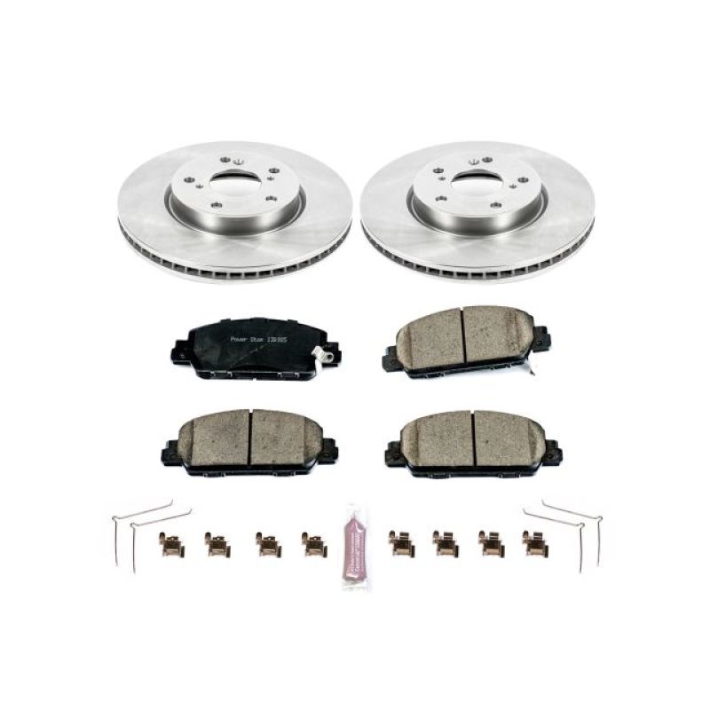 PSB Autospecialty Kit - Power Stop 13-19 Honda Accord Front Autospecialty Brake Kit