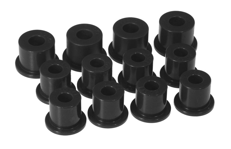PRO Spring/Shackle Bush- Blk - Prothane 80-86 Nissan 720 2/4wd Spring & Shackle Bushings - Black