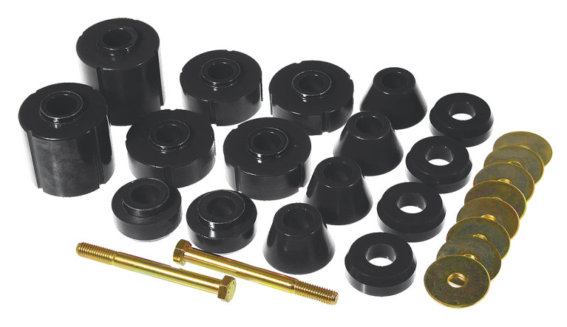 PRO Body/Subframe Bush - Blk - Prothane 75-79 GM 1/2 / 3/4 / 1T 2/4wd Body Mount - Black