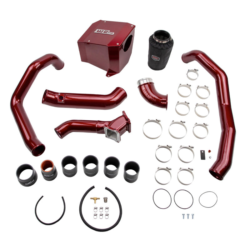 WCF Intake Kit - Stage 2 - Wehrli 01-04 Duramax LB7 Stage 2 High Flow Intake Bundle Kit - Candy Teal