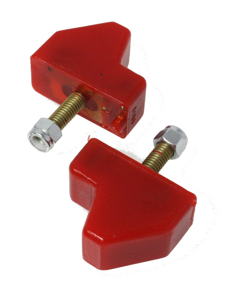 ES Bump Stops - Red - Energy Suspension GM Style Red Front Bump Stop Set