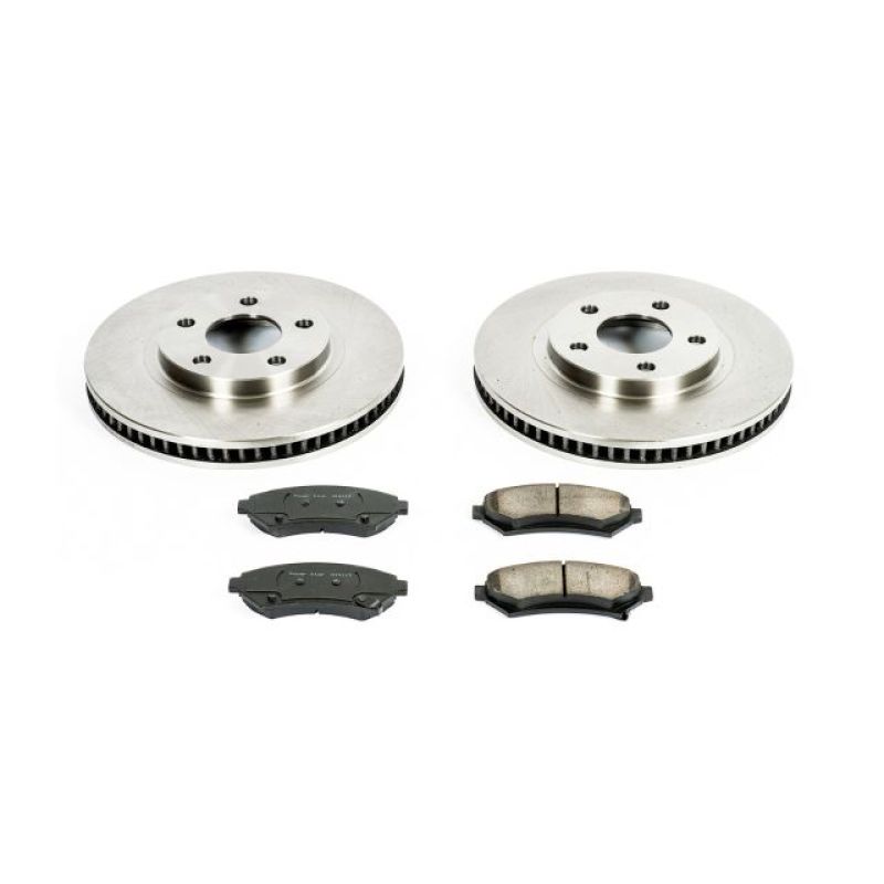 PSB Autospecialty Kit - Power Stop 00-04 Buick LeSabre Front Autospecialty Brake Kit