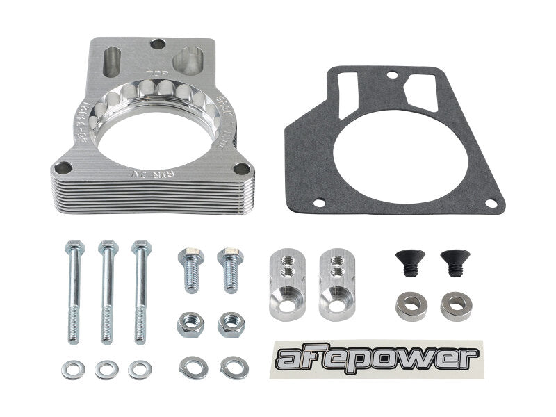 AFE Silver Bullet TBS - aFe Silver Bullet Throttle Body Spacer GM Trucks 2500/3500 96-00 V8-7.4L/01-07 V8-8.1L