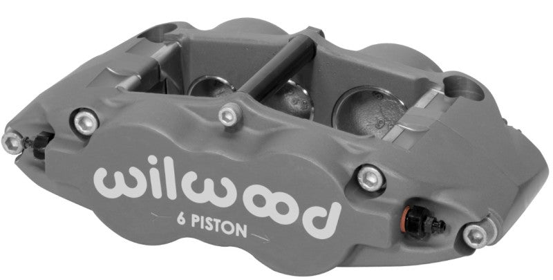 WIL Superlite Caliper - Wilwood Caliper-Forged Superlite 6R-L/H 1.62/1.12/1.12in Pistons 1.25in Disc