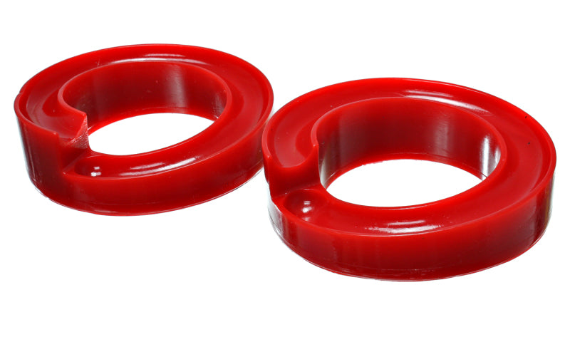 ES Spring Isolators - Red - Energy Suspension 1in Lift Isolator Set - Red