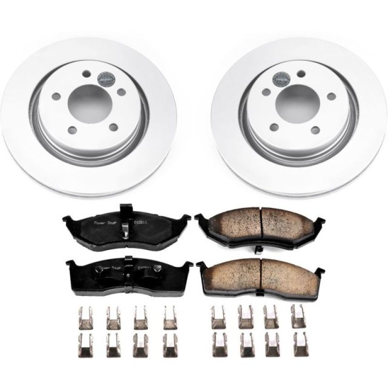 PSB Z17 Evolution Coated Kit - Power Stop 99-02 Chrysler 300M Front Z17 Evolution Geomet Coated Brake Kit