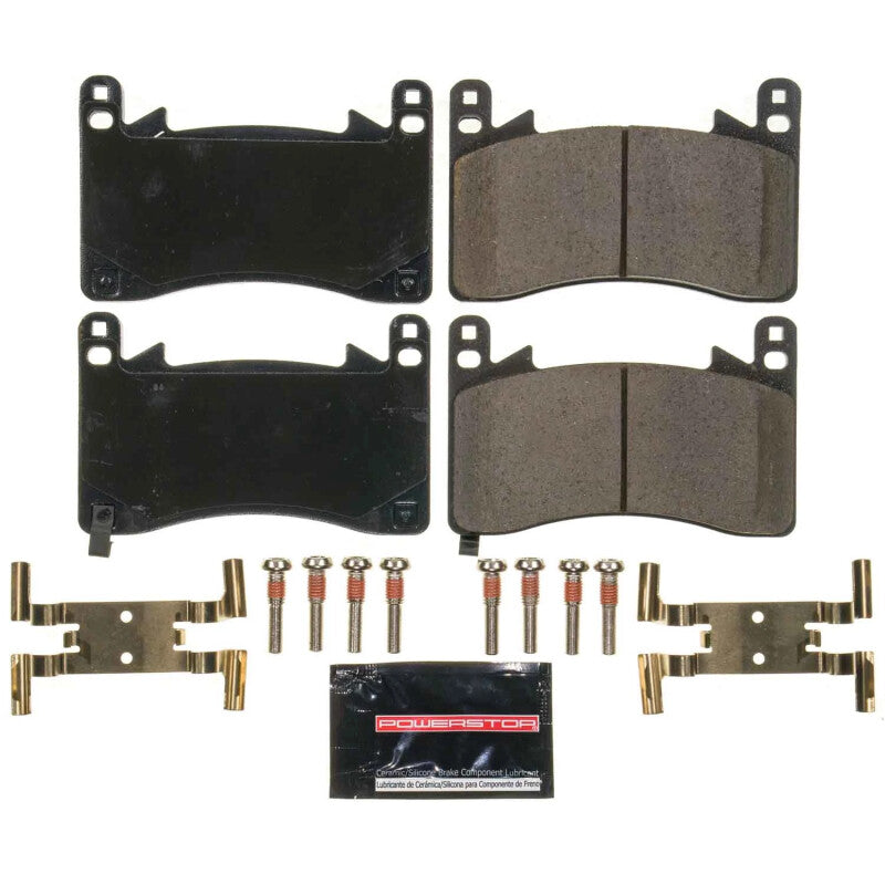 PSB Z23 Evolution Brake Pads - Power Stop 21-23 Acura TLX Front Z23 Evo Sport Brake Pads w/Hardware