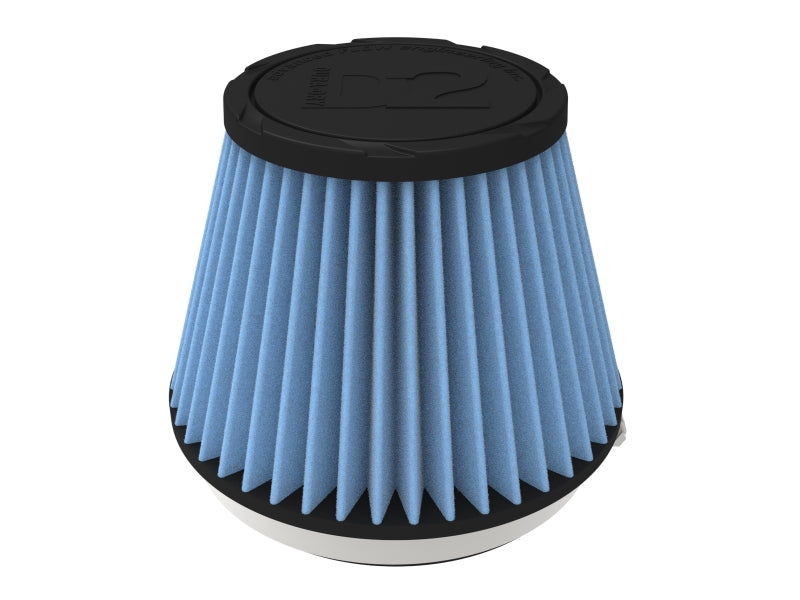 AFE Universal D2 Dura Dry Air Filter - aFe POWER Universal Clamp-On Air Filter w/ D2 Dura-Dry Media - 5.5in F x 7in B x 4.75in T x 5in H