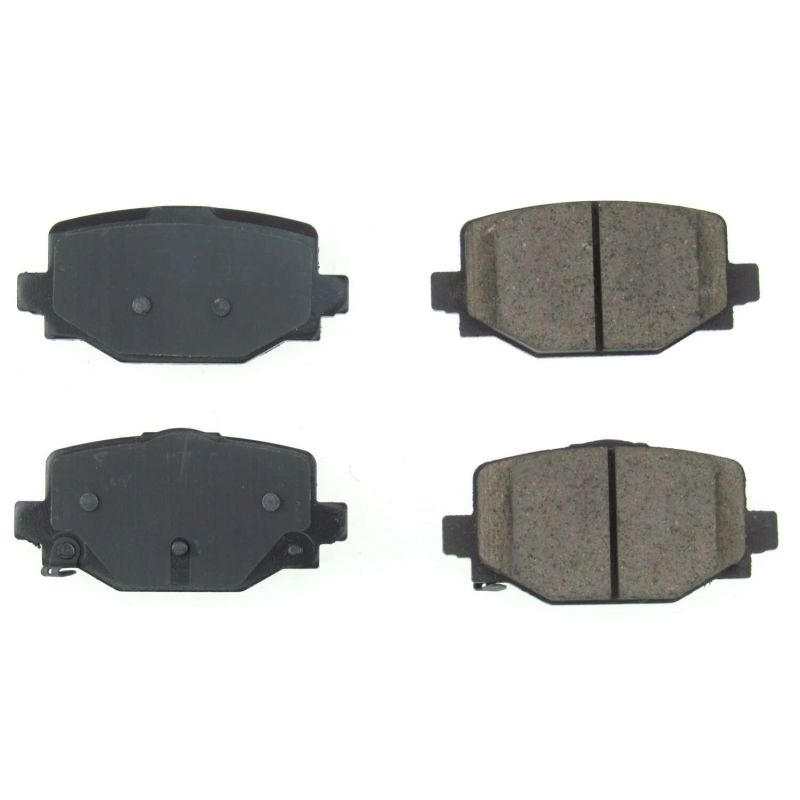 PSB Z16 Evolution Brake Pads - Power Stop 2019 Infiniti QX50 Rear Z16 Evolution Ceramic Brake Pads