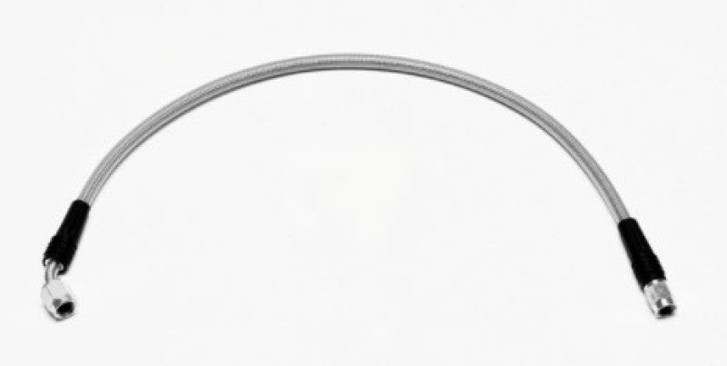 WIL Flexline Brake Hose - Wilwood 18in OAL Flexline -3 Hose to -3 Female 45 Degree