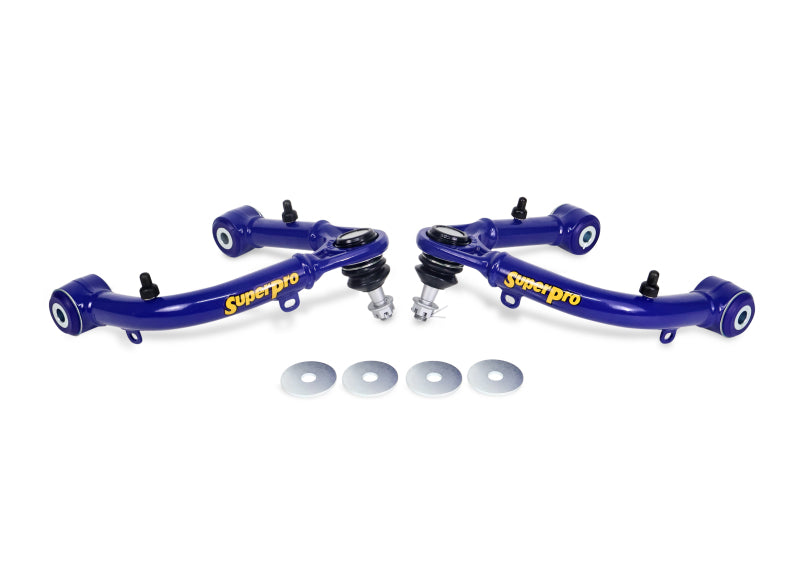 SPR Control Arms - Front - SuperPro 11-20 Mazda BT-50 (UP/UR) Front Fixed Offset Upper Control Arm Kit