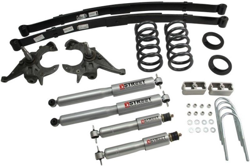 BT Lower Kit w SP Shocks - Belltech LOWERING KIT WITH SP SHOCKS