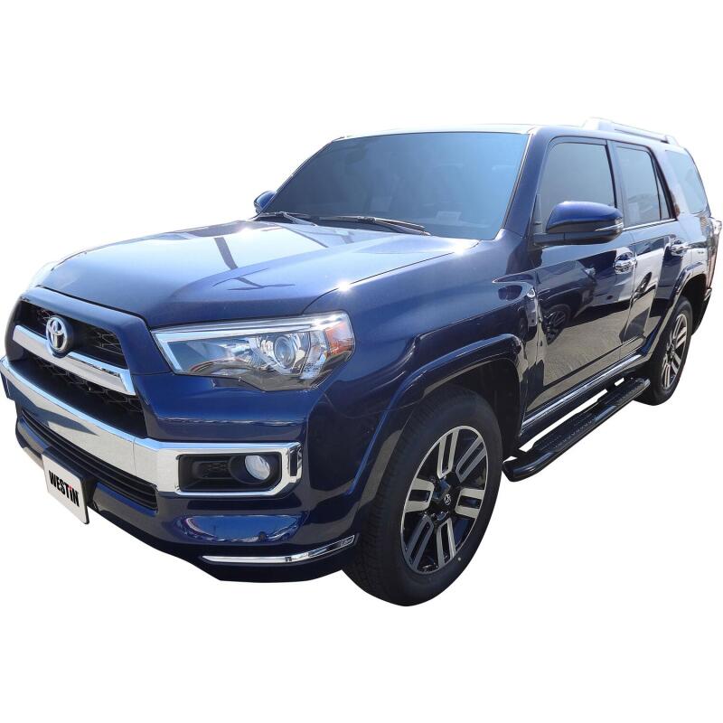 WES Nerf Bars - PRO TRAXX 5 - Westin 2010-2013 Toyota 4Runner SR5 (Excl Trail Edition) PRO TRAXX 5 Oval Nerf Step Bars - Black