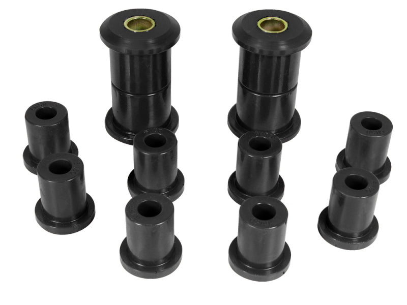 PRO Spring/Shackle Bush- Blk - Prothane 70-74 AMC AMX/Javelin Spring & Shackle Bushings - Black
