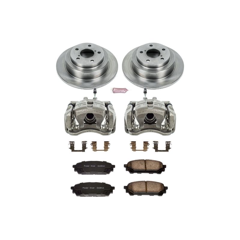 PSB Autospecialty Kit w/Cals - Power Stop 05-06 Saab 9-2X Rear Autospecialty Brake Kit w/Calipers