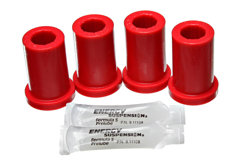 ES Spring/Shackle Bush - Red - Energy Suspension Toy 4 X Spring Bushing O.E.M. - Red