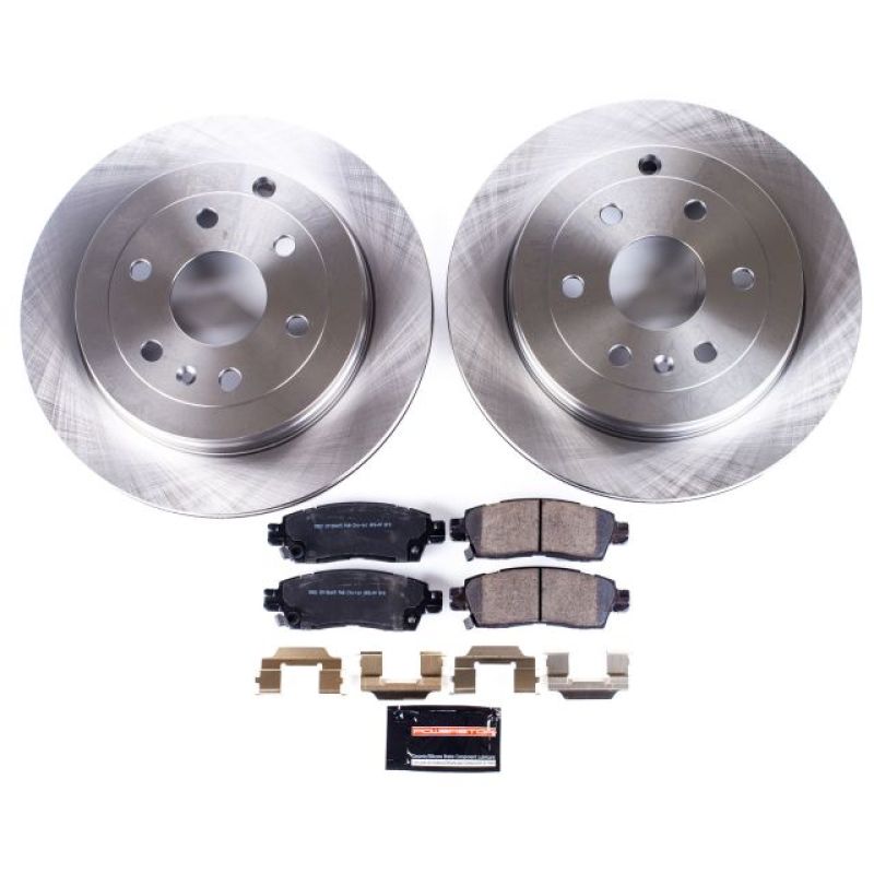 PSB Autospecialty Kit - Power Stop 08-17 Buick Enclave Rear Autospecialty Brake Kit