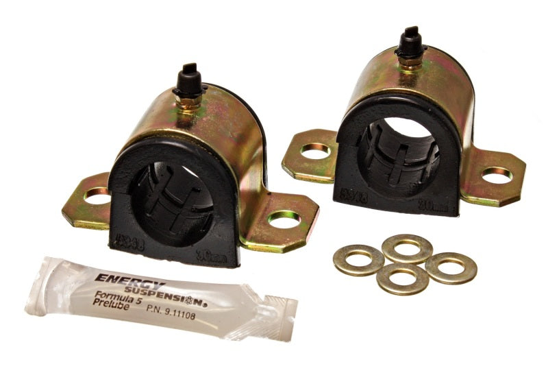 ES Sway Bar Bushings - Black - Energy Suspension 93-98 Toyota Supra Black 30mm Front Sway Bar Frame Bushings