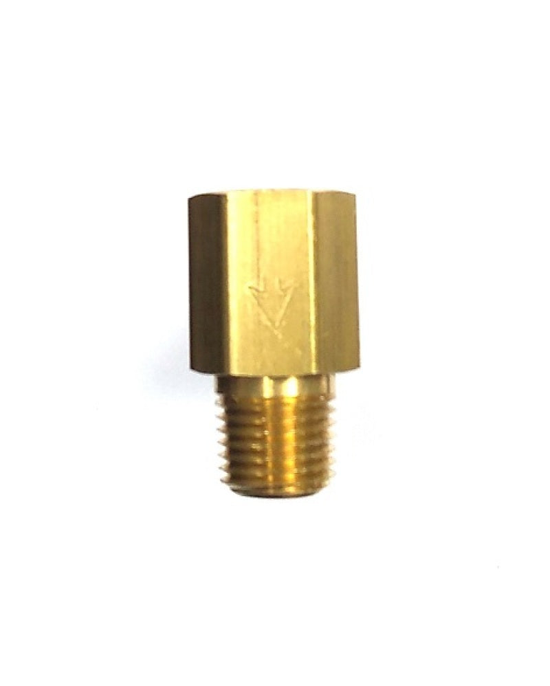 RID Air Compressor Components - Ridetech Brass Check Valve 1/4in NPT x 1/4in NPT