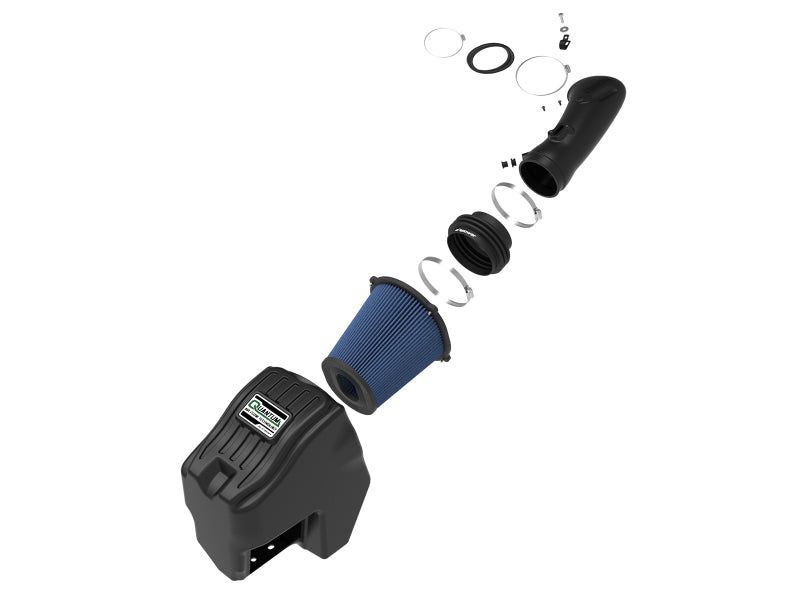 AFE Quantum Intakes - aFe Quantum Pro 5R Cold Air Intake System 11-16 Ford Powerstroke V8-6.7L - Oiled