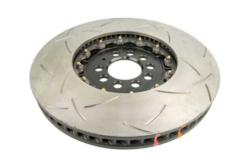 DBA 5000 Series Slotted Rings - DBA 04-06 Audi TT Quattro 3.2L Front 5000 Series Slotted Rotor w/Black Hat