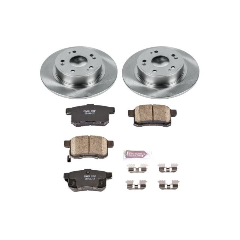 PSB Autospecialty Kit - Power Stop 11-14 Acura TSX Rear Autospecialty Brake Kit