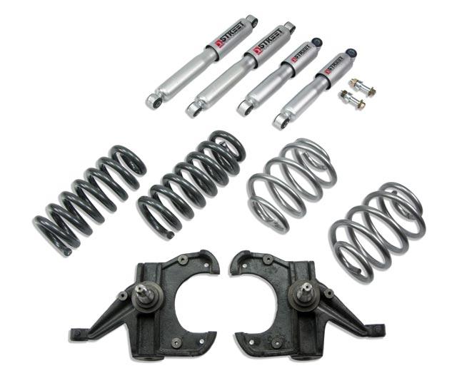 BT Lower Kit w SP Shocks - Belltech LOWERING KIT WITH SP SHOCKS