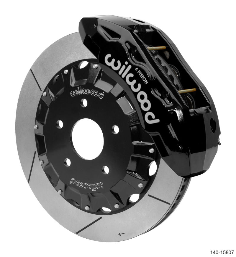 WIL TX6R Brake Kit - Wilwood TX6R Front Kit 16.00in Black 13-17 Dodge Truck 1500 - 4WD