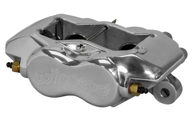WIL Dynalite Caliper - Wilwood Caliper-Forged Dynalite Polished 1.62in Pistons .81in Disc