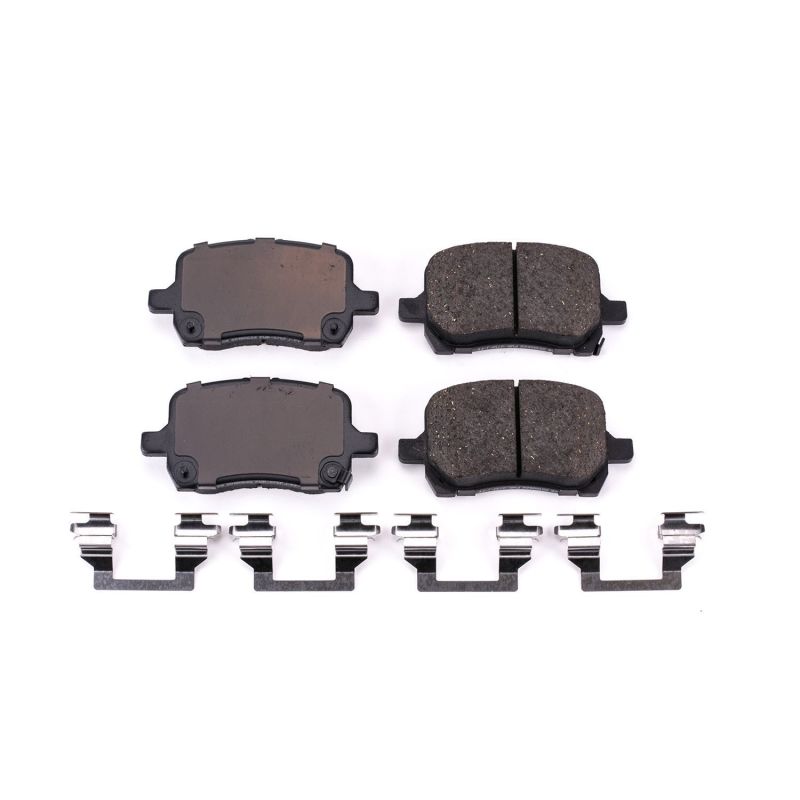 PSB Z17 Evolution Brake Pads - Power Stop 05-06 Chevrolet Cobalt Front Z17 Evolution Ceramic Brake Pads w/Hardware