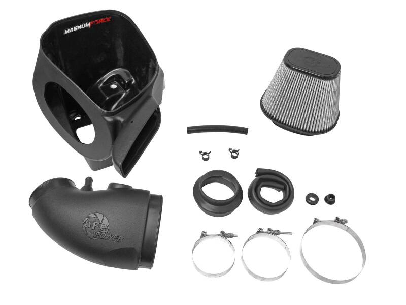 AFE Magnum FORCE Stage-2 Cold Air Intakes - aFe MagnumFORCE Intake Stage-2 Pro DRY S 12-21 Jeep Grand Cherokee (WK2) V8-6.4L HEMI