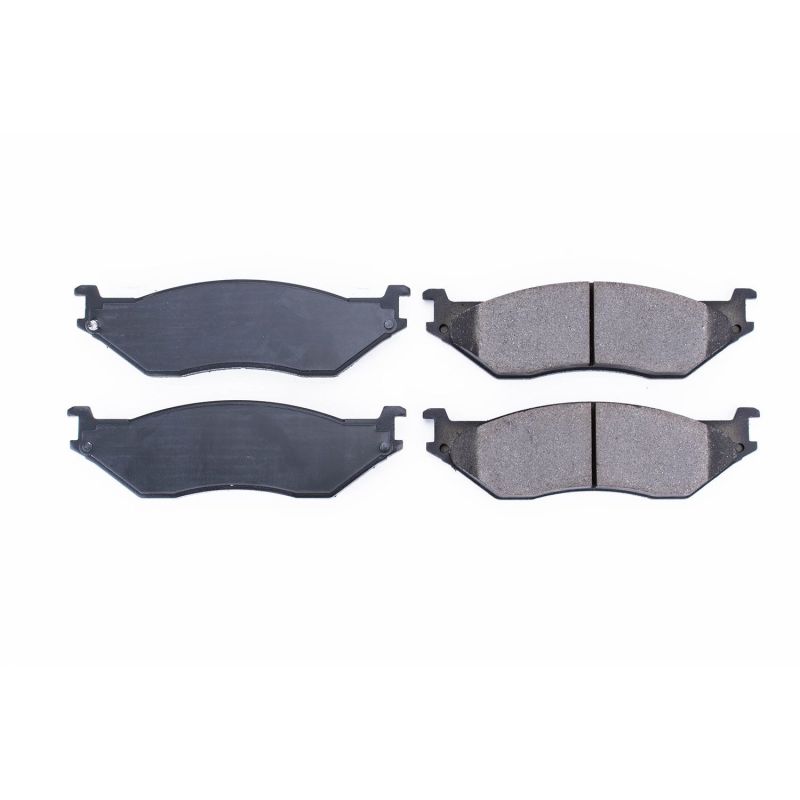 PSB Z16 Evolution Brake Pads - Power Stop 2002 Ford E-550 Econoline Super Duty Front or Rear Z16 Evolution Ceramic Brake Pads