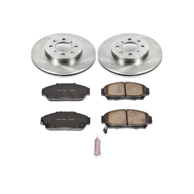 PSB Autospecialty Kit - Power Stop 94-01 Acura Integra Front Autospecialty Brake Kit