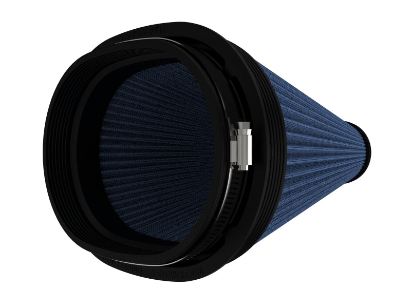 AFE Pro-5 R Direct Fit Filter - aFe MagnumFLOW Pro5R Intake Replacement Air Filter (7.75x5.75in)F x (9x7in)B x (6x2.75in)T x 9.5in H
