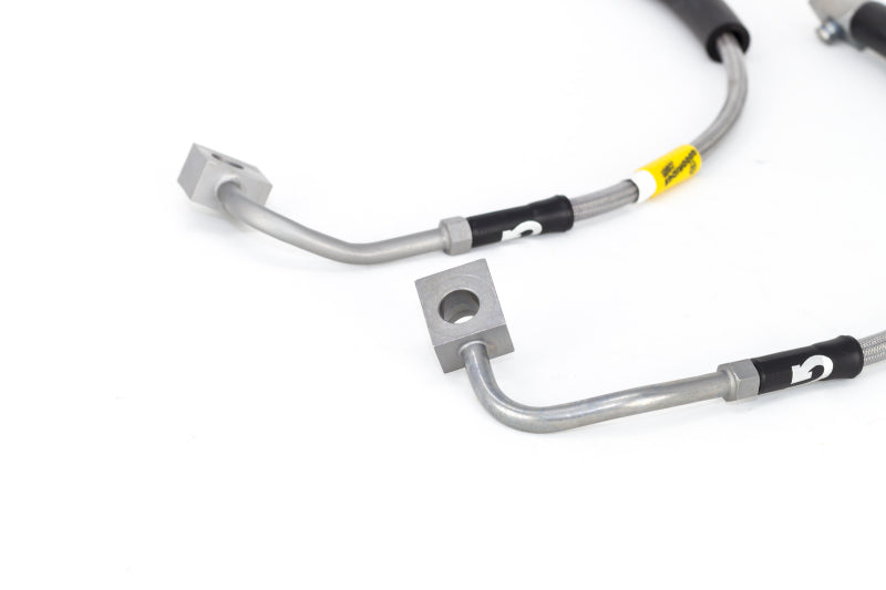 GR G-Stop Brake Line Kits - Goodridge 15-17 Ford Mustang GT Stainless Steel Brake Line Kit