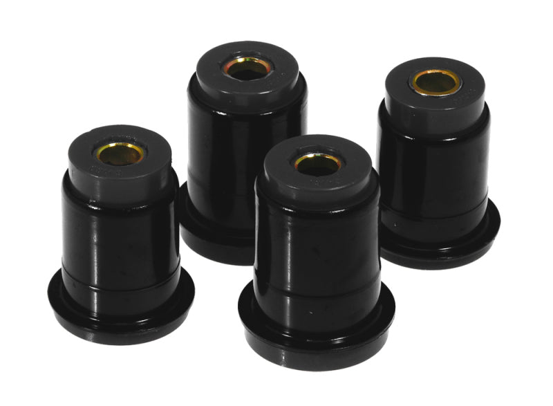 PRO Control Arm Bushings - Blk - Prothane 79-93 Ford Mustang Front Control Arm Bushings w/ Shell - Black