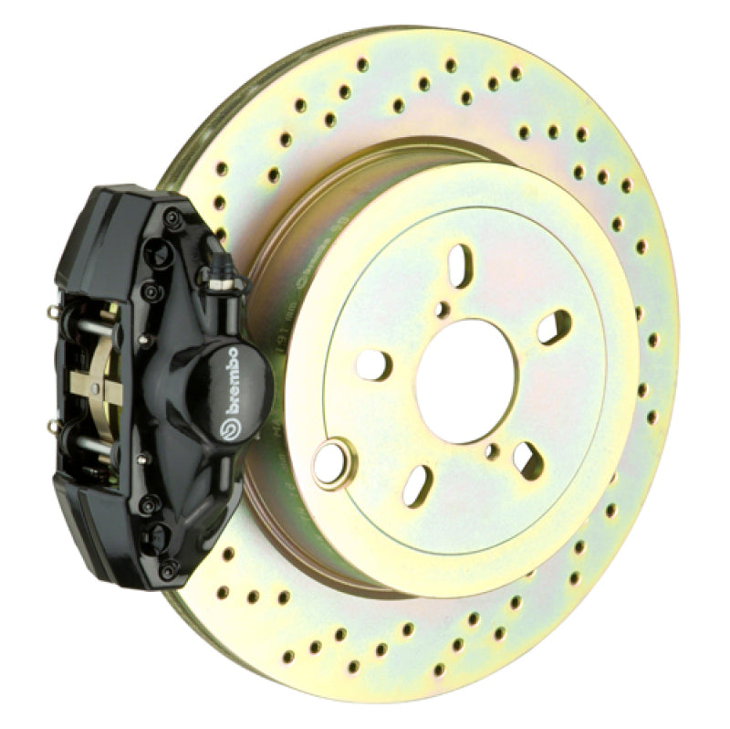 BRB Big Brake Kits - Brembo 12-16 FR-S Exc Model w/ Elec Park Brake Rr GT BBK 2 Pis Cast 2pc 316 x20 1pc Rtr Drill-Black