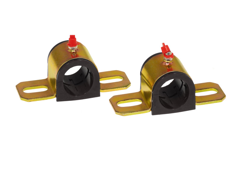 PRO Sway/End Link Bush - Blk - Prothane Universal Greasable Sway Bar Bushings - 32MM - Type B Bracket - Black