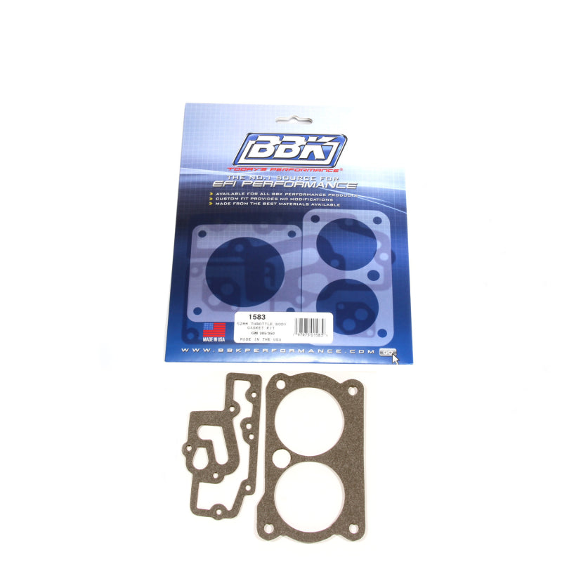 BBK Throttle Body Gasket Set - BBK 85-97 GM 305350 LT1 Twin 52mm Throttle Body Gasket Kit