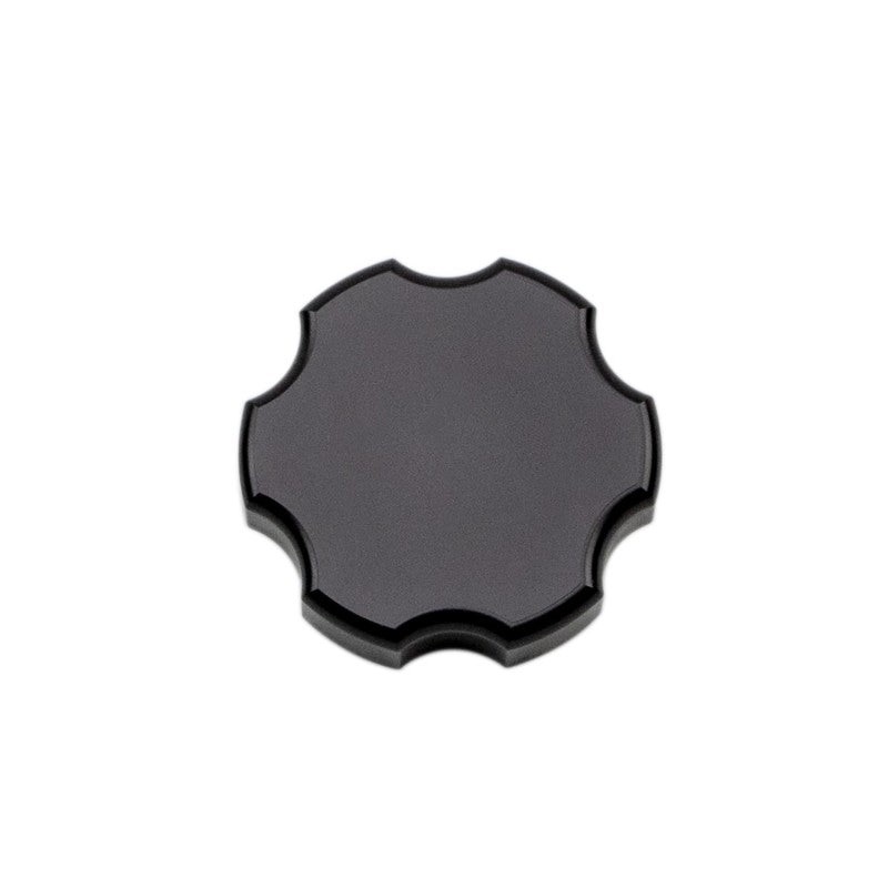 WCF Master Cylinder Cover - Wehrli 99-24 GM 1500/2500/3500 Billet Aluminum Brake Master Cylinder Cap - Black Anodized