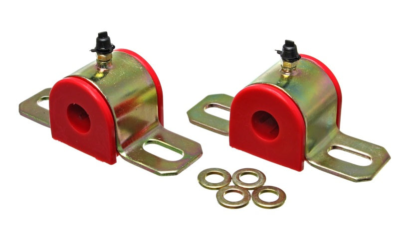 ES Sway Bar Bushings - Red - Energy Suspension All Non-Spec 2WD Vehicle Red 7/16 inch Front Sway Bar Bushings