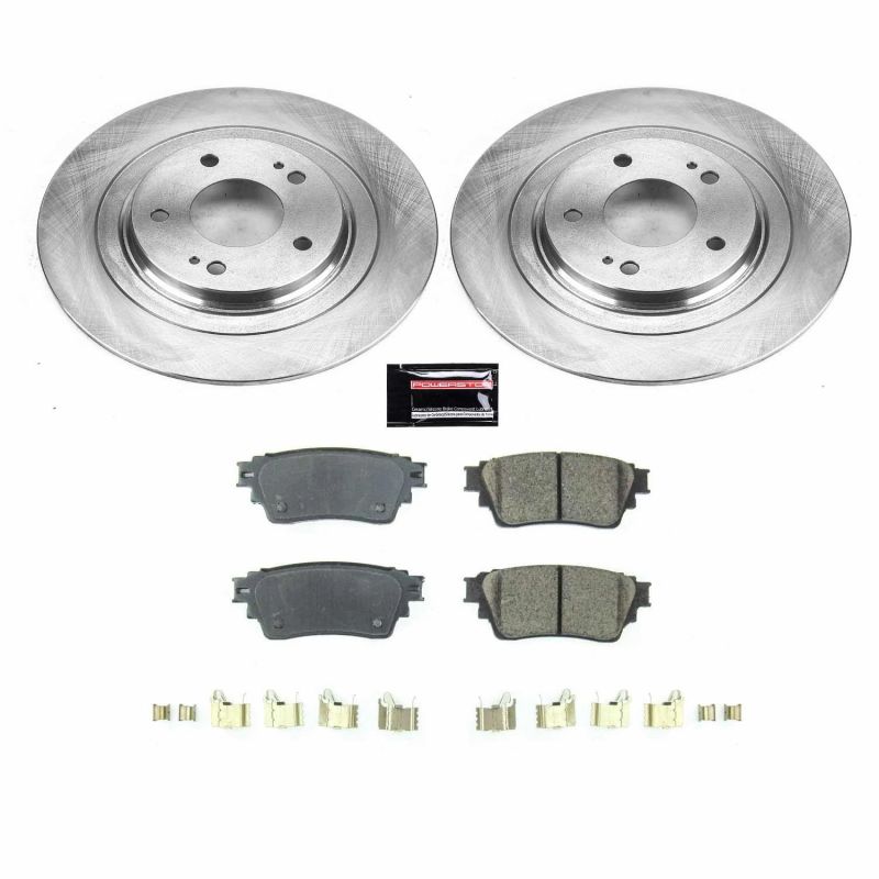 PSB Autospecialty Kit - Power Stop 2018 Mitsubishi Eclipse Cross Rear Autospecialty Brake Kit