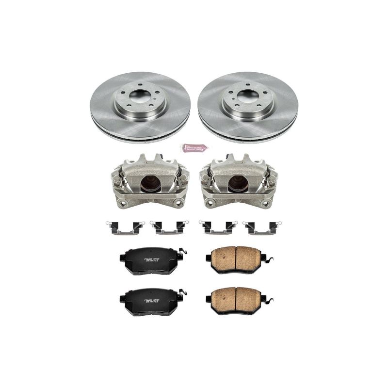 PSB Autospecialty Caliper - Power Stop 06-07 Nissan Murano Front Autospecialty Kit w/Cals