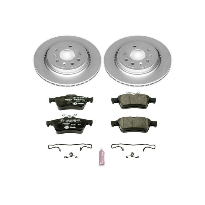 PSB Euro-Stop Kit - Power Stop 03-11 Saab 9-3 Rear Euro-Stop Brake Kit