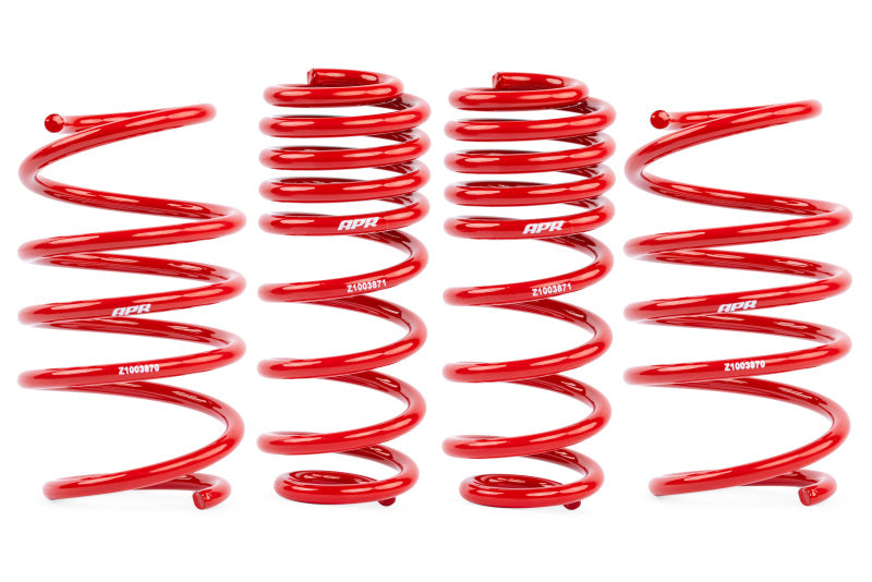 APR Lowering Springs - APR 19-26 Volkswagen Jetta (MK7 GLI) Lowering Springs - Red