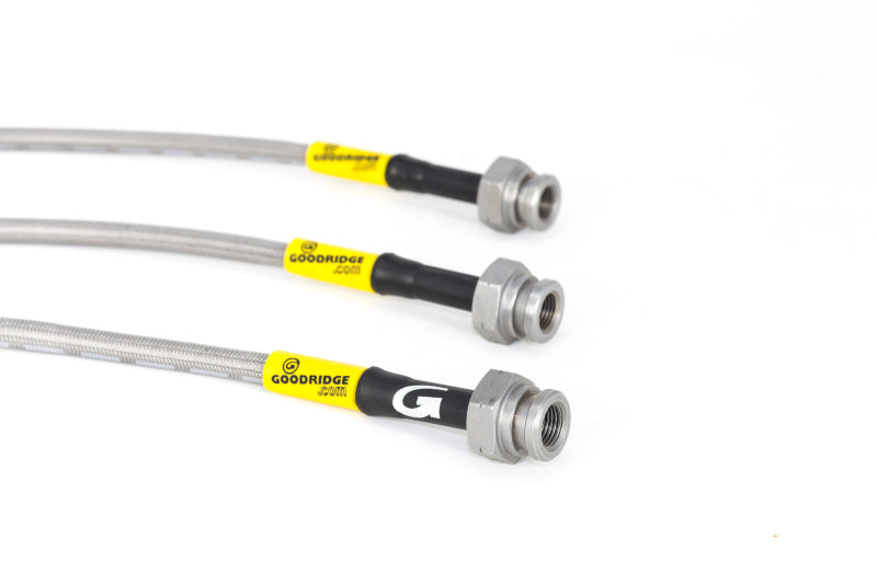 GR G-Stop Brake Line Kits - Goodridge 09-12 Cadillac CTS-V (All CTS-V w/ Brembo Brakes) Stainless Steel Brake Line Kit