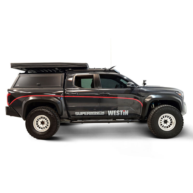WES Nerf Bars - E-Series 3 - Westin 2024 Toyota Tacoma E-Series 3 Nerf Step Bars - Black