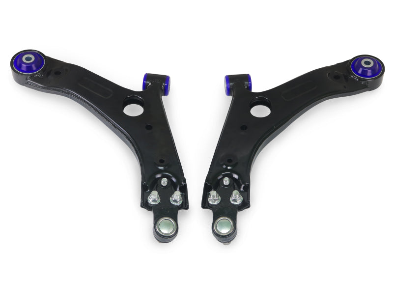 SPR Control Arms - Front - SuperPro 11-16 Kia Sportage Front Lower Control Arm Set W/ Sp Bushings
