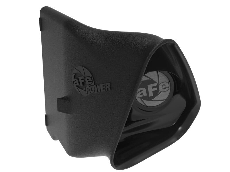 AFE Air Scoops - aFe Power 15-20 Ford Mustang 2.3l L4/3.7l V6/5.0l V8 Dynamic Air Scoop - Black